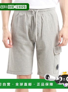 韩国直邮CP COMPANY 轻质抓绒工装镜片短裤 (18CMSB069A 002246G