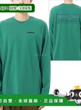 韩国直邮patagonia ML/S P-6 标志责任 T 恤 (38518-POHL) 长袖T