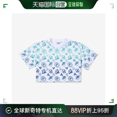 韩国直邮Fila 运动T恤 [FILA] 短袖 T恤 KQCFS2RSF2455F-白色 夏
