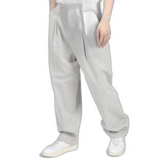 韩国直邮Engineered Garments WP 裤子海军蓝/天然棉泡泡纱 (24S1