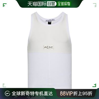 韩国直邮ACNE STUDIOS24SS短袖T恤男BL0377 TSHI000568183White