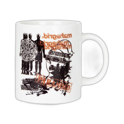 韩国直邮MAHAGRID 秋冬新款居家涂鸦马克杯MG2DFMAB89AWH