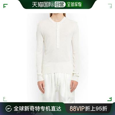 韩国直邮TOMFORD24SS长袖T恤男JHL005JMT003F23 AW003WHITE