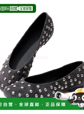 韩国直邮Gimaguas BAILARINA 耳钉 灰色 平底鞋女鞋平坦的