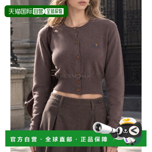韩国直邮Vivienne Westwood BEA 短款开衫 (1803002U Y001V D408)