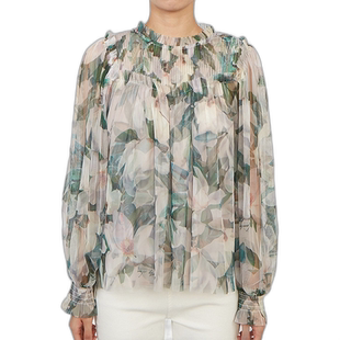 1h可退 韩国直邮All Saints WM032Y CHALK WHITE 女士 罩衫上衣