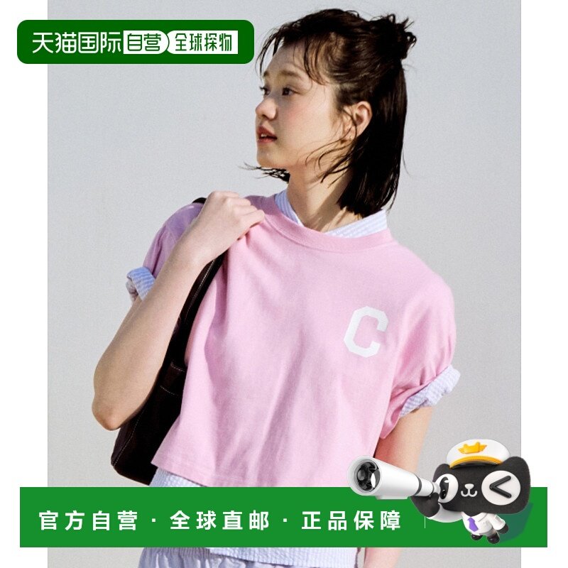 韩国直邮COVERNAT WOMAN 女士女装T恤CO2302ST73PI