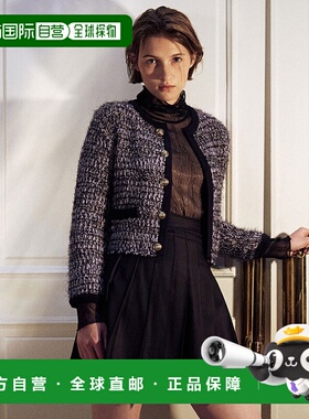 韩国直邮LOEUVRE正品 毛针织衫304821891Glittering High Neck To