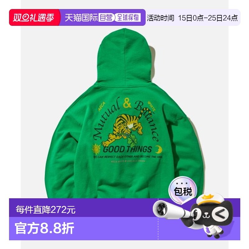 韩国直邮AECA 男士连帽衫AWCMSSBCTSPOV001A5GA CLOVER TIGER HEA