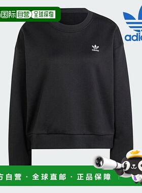 韩国直邮adidas [促销] T恤 /A- IU2414 / Trefoil 女士粗花毛衣