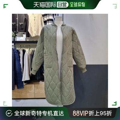 韩国直邮Mill Studio 羽绒服 绗缝 长款 填充棉 大衣 (LOAJPS106G