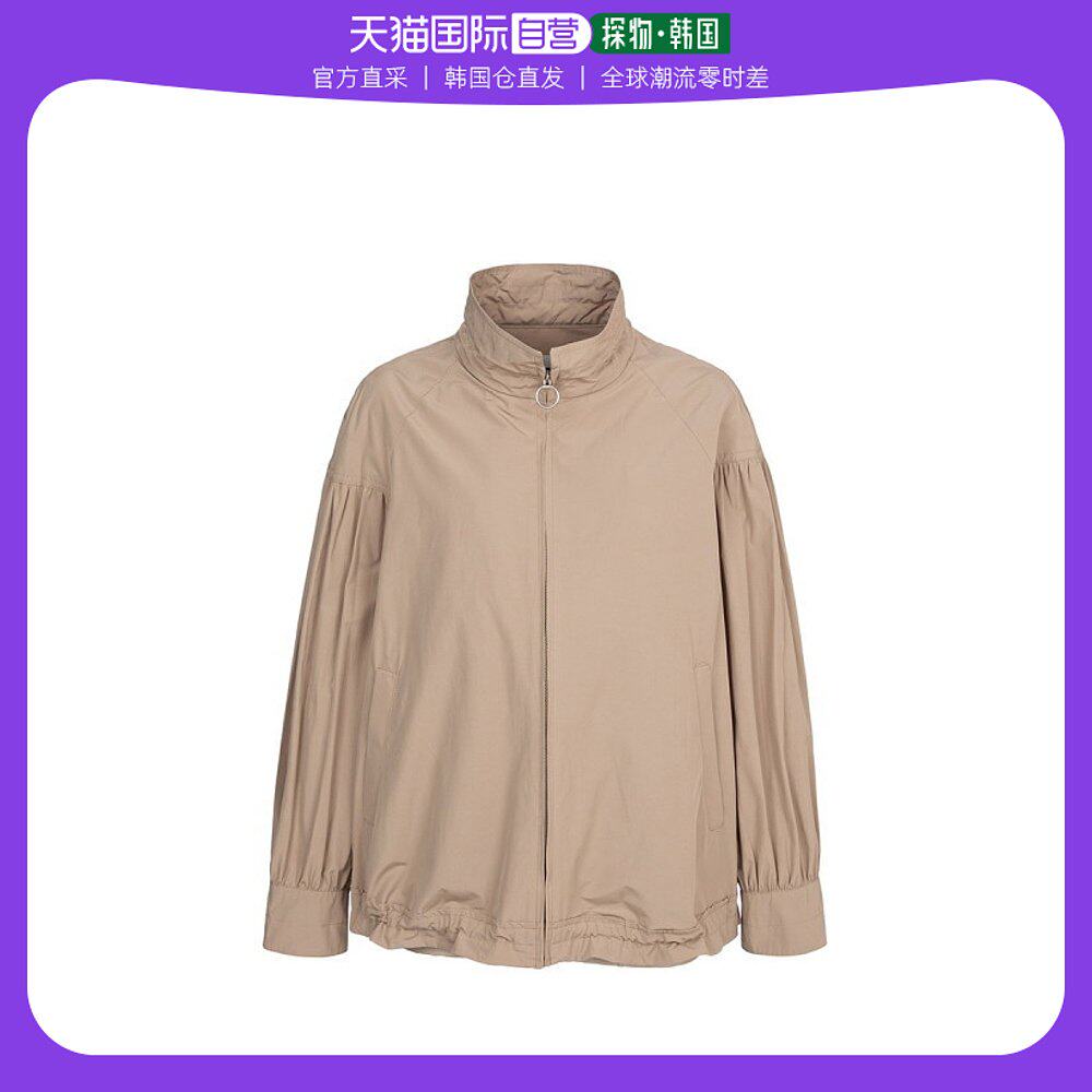 韩国直邮BESTIBELLI 风衣 [VESTIVELLY] 褶皱细节 高领 防风 夹克