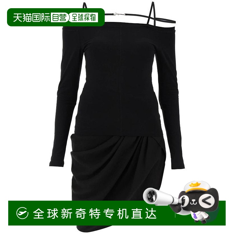 韩国直邮JACQUEMUS24FW短袖T恤女233JS1652313 BLACK