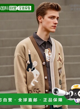 韩国直邮diadora 男士开衫D2323LKT41BGL