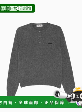 韩国直邮Miu Miu 毛衣 MML02M13S1F0480 石板灰 DOM