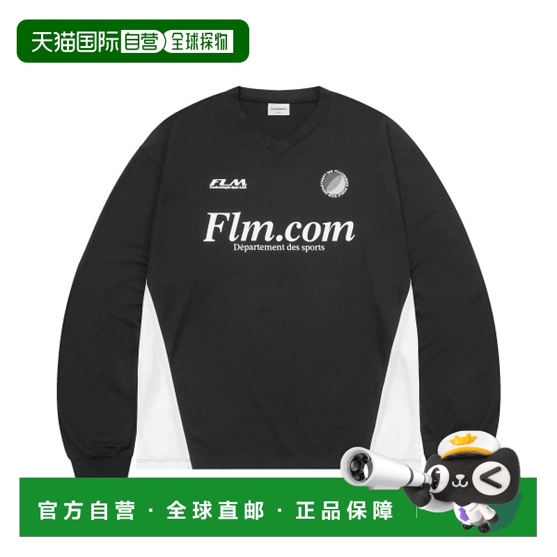 韩国直邮FILLUMINATE 公用T恤 FBESUTL041BK FLM Block Long Slee