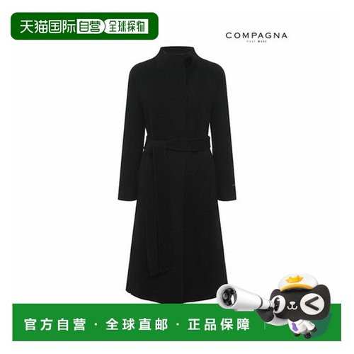 韩国直邮compagna 半领 A 字大衣-CW22CH3407607A