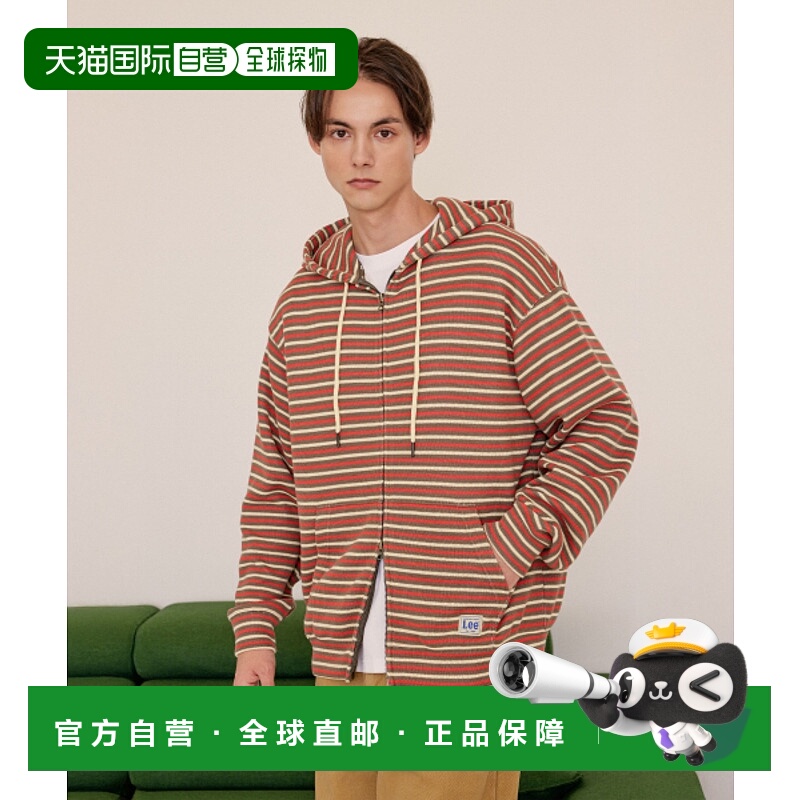 韩国直邮LEE正品美式复古新品男款卫衣LE2503HZ07BR