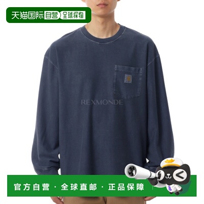 韩国直邮CARHARTT WIP 长袖口袋宽松T恤（I036862 1CGD）