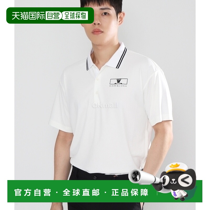 韩国直邮Mark&Lona MLM-4B-AP14 男女性通用短袖马球衫