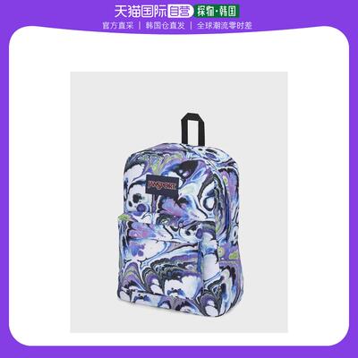 韩国直邮JANSPORT Super Break MARBLE MOOD BLUE IOLITEJS0A4QUT