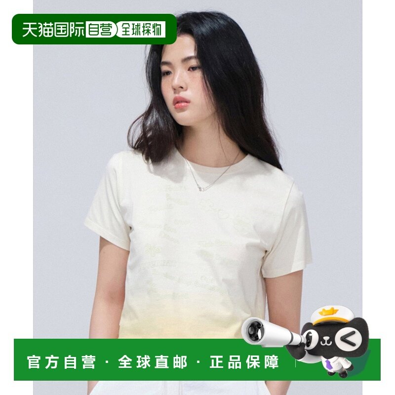 韩国直邮COVERNAT WOMAN 女士女装T恤CO2402ST83IV