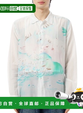 韩国直邮OUR LEGACY ADORN 衬衫 海景印花棉丝 (M2252AS) 长袖衬