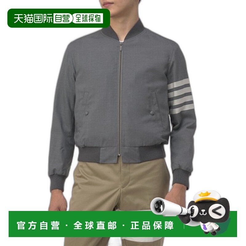 韩国直邮THOM BROWNE 羽绒服男士MJO030A06146035FW23 4 BAR BOMB