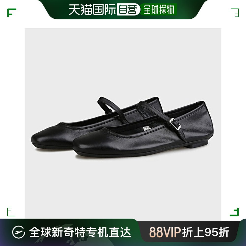 韩国直邮reqins休闲板鞋 HONOR Ballerina Shoes Women Leather