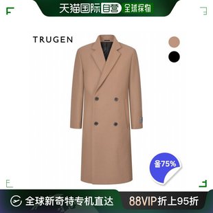 双排 TRUGEN 混合材质 开士米材质 韩国直邮Trugen 毛呢大衣