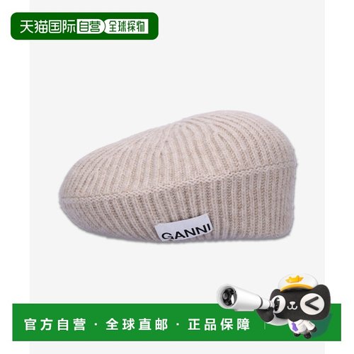 韩国直邮GANNI 女士帽子A4430196FW24羊毛潮流时尚穿搭高级感正品