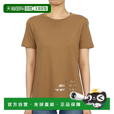 1h可退 韩国直邮max mara99760239650 ARIS 019 女士 半袖T恤衫