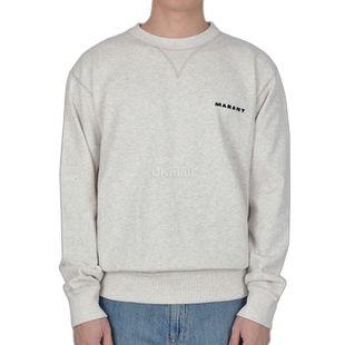 韩国直邮ISABEL MARANT 米基斯 男士长袖T恤 2023年秋季 SW0056HA