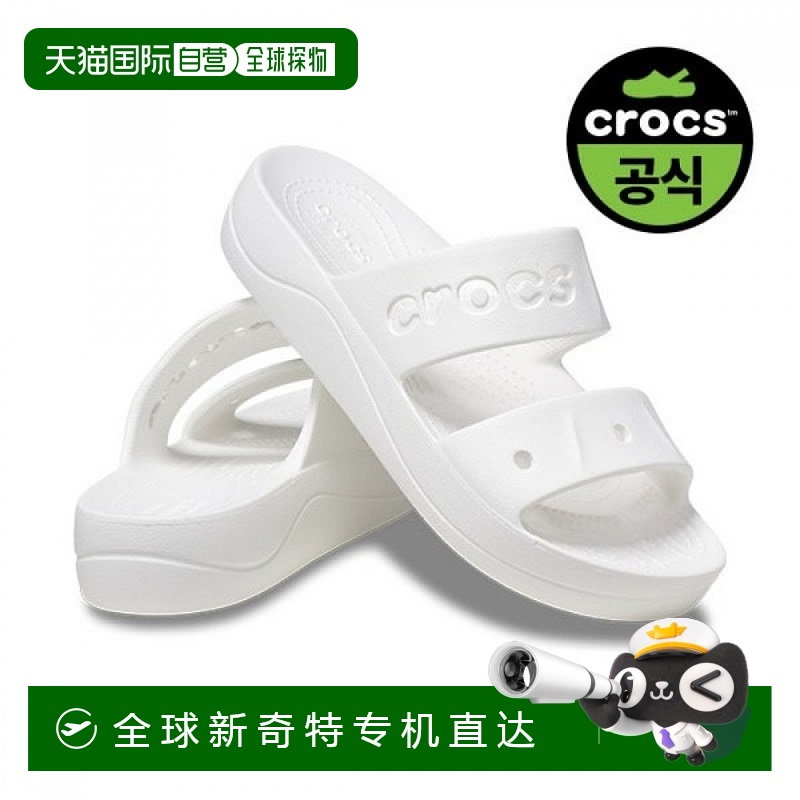 1h可退 韩国直邮克록斯女款BAYA PLATFORM SANDAL WT 25SWSD208188