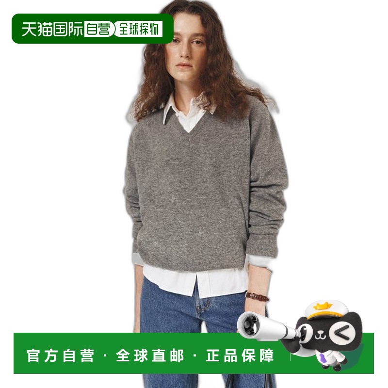 韩国直邮Dunst2023秋冬新品中性风经典女款毛衣UDSW3C116G2