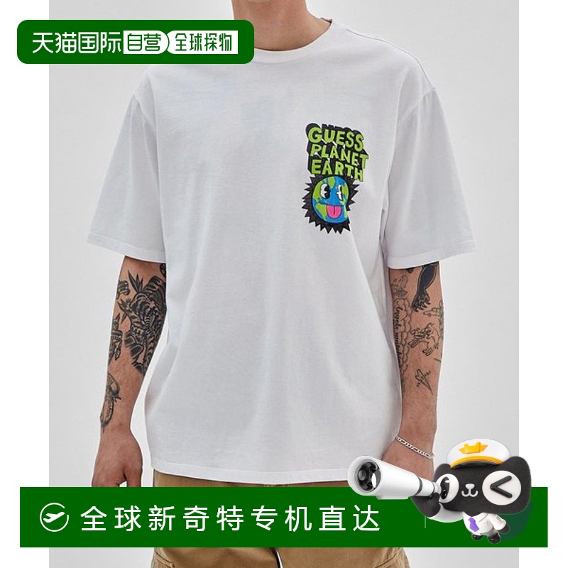 韩国直邮GUESS休闲时尚美式复古日常舒适新款男款短袖MN2K1342