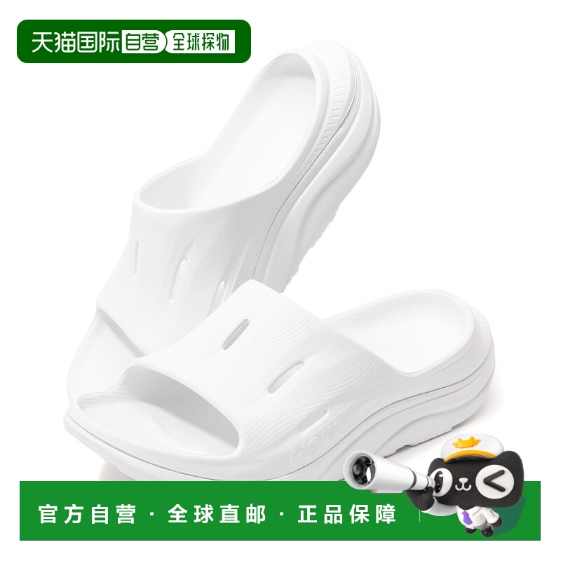 韩国直邮HOKA ONE ONE U ORA 恢复滑梯 3 (1135061-WWH) 拖鞋