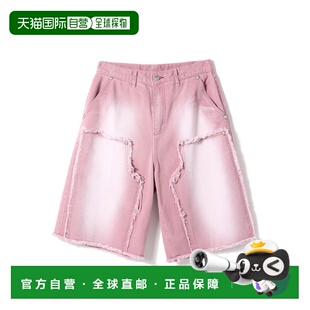 韩国直邮GOTTER GALLERY 公用短裤 24SSBT07PK PATCHED DENIM BER