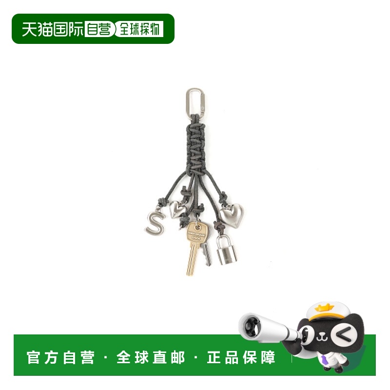 韩国直邮OSOI女士钥匙包ROPE KEY RING [GREY] 8809972654059