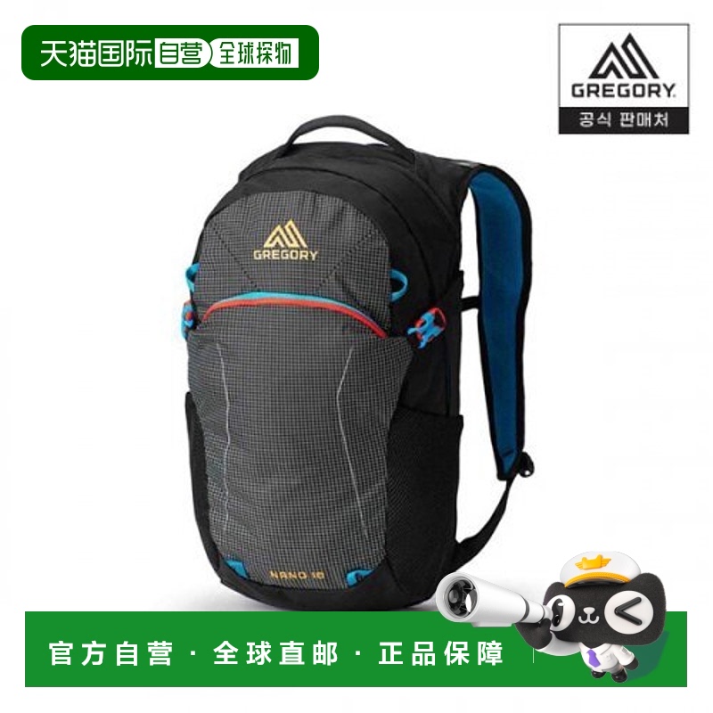 韩国直邮Gregory格里高利户外运动包NANO18 - TECHNO BLACK