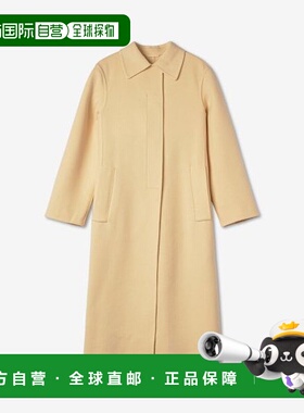 韩国直邮JIL Sander 吉尔-桑德 Jil Sander 藏扣大衣 - 黄色 J02A