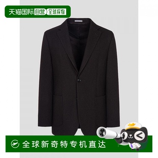 羊毛平紋針織面料夾克棕色 1h可退 韓國直郵 Logadis RY4811P41