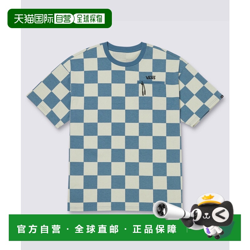 韩国直邮VANS 公用T恤VN000GR8CSC1 CHECKER SS TEE - COPEN BLUE