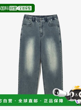 韩国直邮NEW ERA 蓝色水洗运动裤 14741938