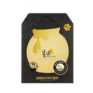 韩国直邮PAPA RECIPE 春雨 黑色蜂蜜面膜 25g*10正品