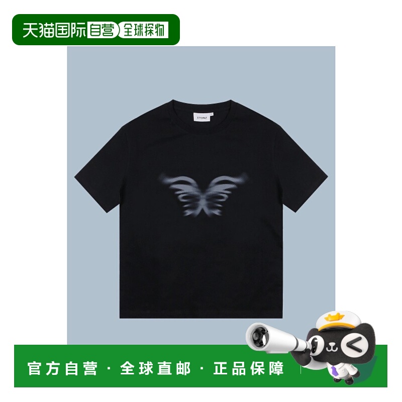 韩国直邮XTONZ 公用T恤XTT094BK