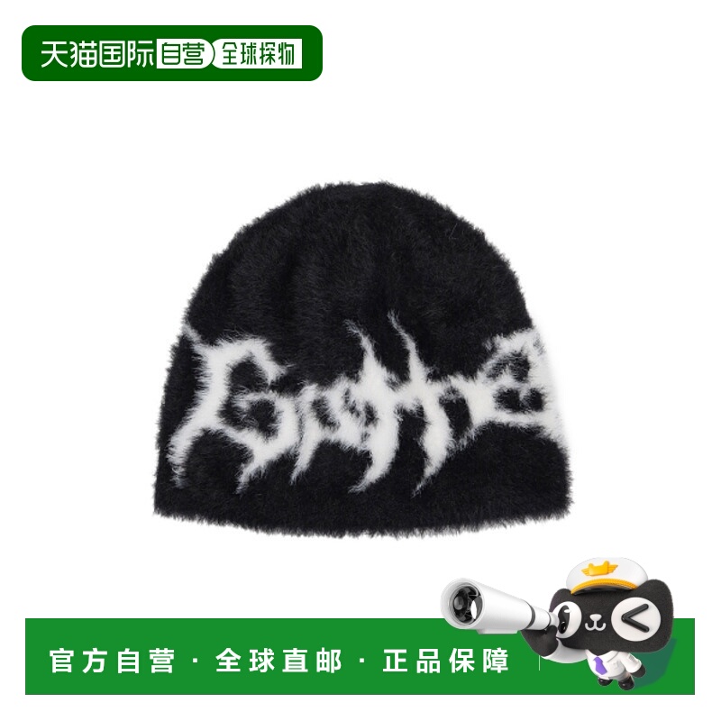 韩国直邮GOTTER GALLERY 公用帽子 24WIAC06BK BIG LOGO MOHAIR B