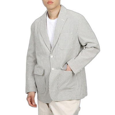 韩国直邮Engineered Garments Ivy 西装外套 海军蓝 2024年春季