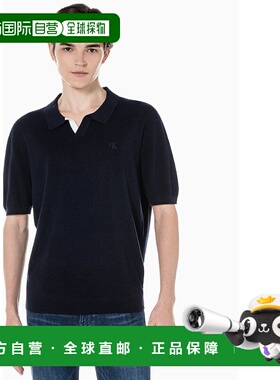 韩国直邮CALVIN KLEIN JEANS J324460 CHW男士毛针织衫