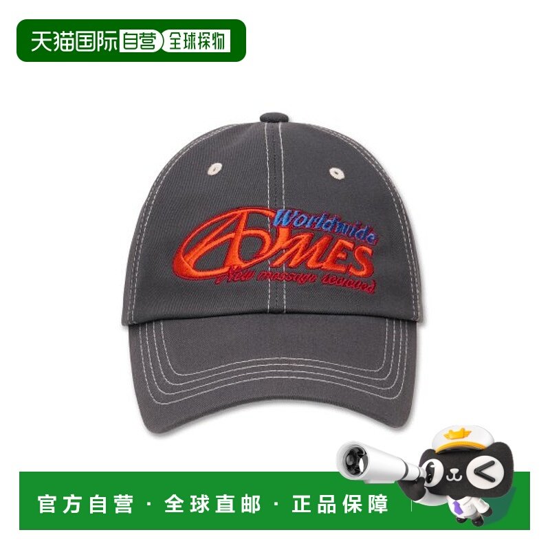 韩国直邮Ames Worldwide 男士帽子SYMBOL LOGO EMBROIDERY BALL C